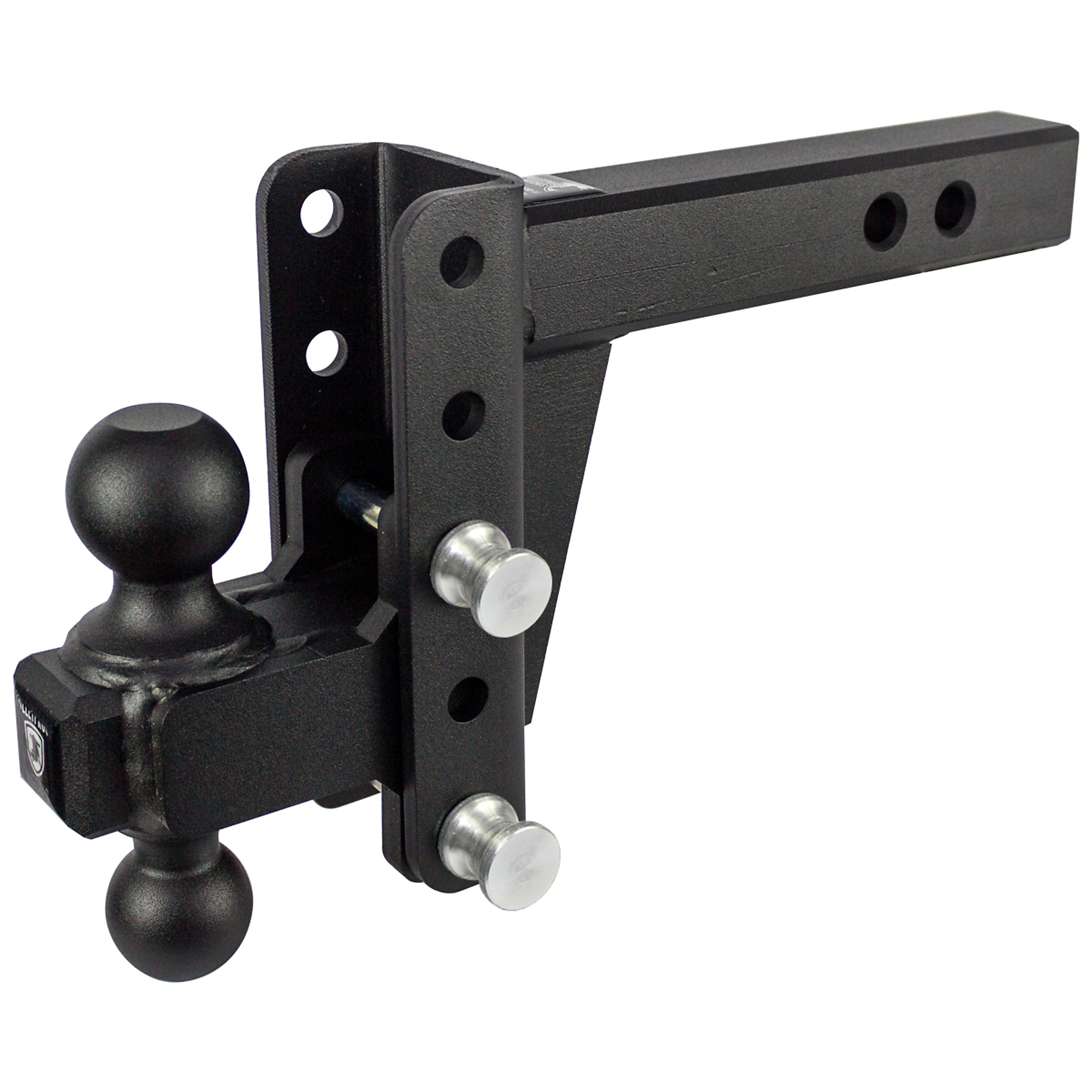 BulletProof Hitches, 2.0in. HEAVY DUTY 4in. DROP/RISE HITCH, Gross Towing Weight 22000 lb, Class Rating Class IV, Model# HD204